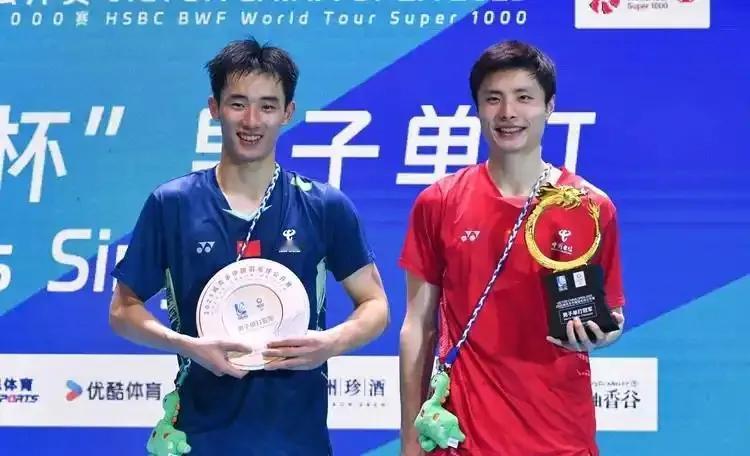 国羽男单后继有人!
2025年世界羽联第32周男子单打中国选手排名情况如下：
1