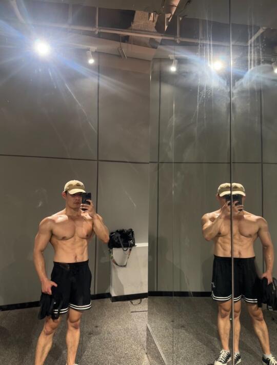 一周没练 水分掉了