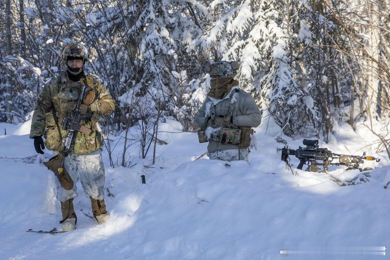 2026年2月，第11空降师在阿拉斯加育空训练区 