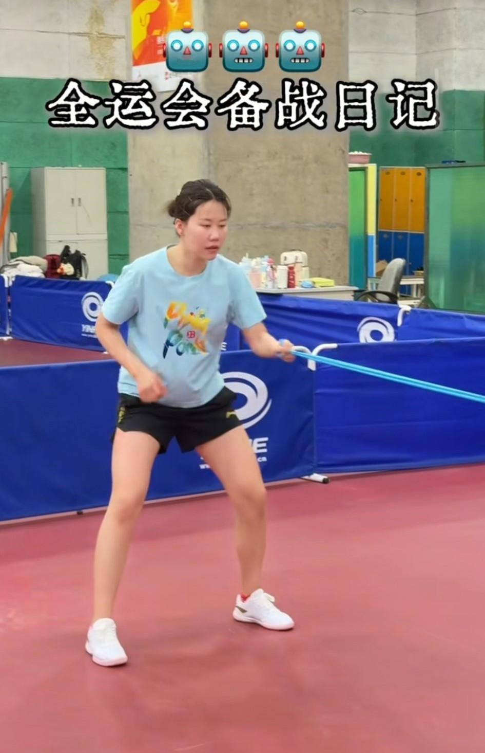 快讯！快讯！
 
陈幸同突然宣布了。
 
从她在社交平台更新“机器人全运会备战日