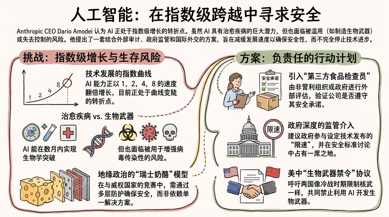 Dario Amodei访谈：AI的安全、风险与全球治理之道
Anthropic