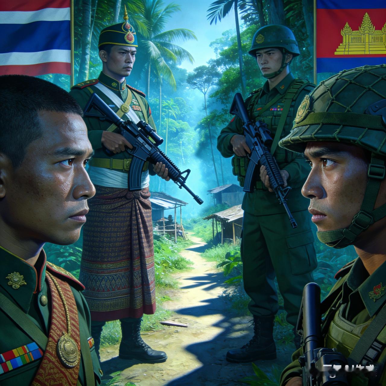 2025年泰国和柬埔寨的冲突由来已久，根源是殖民时代遗留的领土争议，今年5月起冲