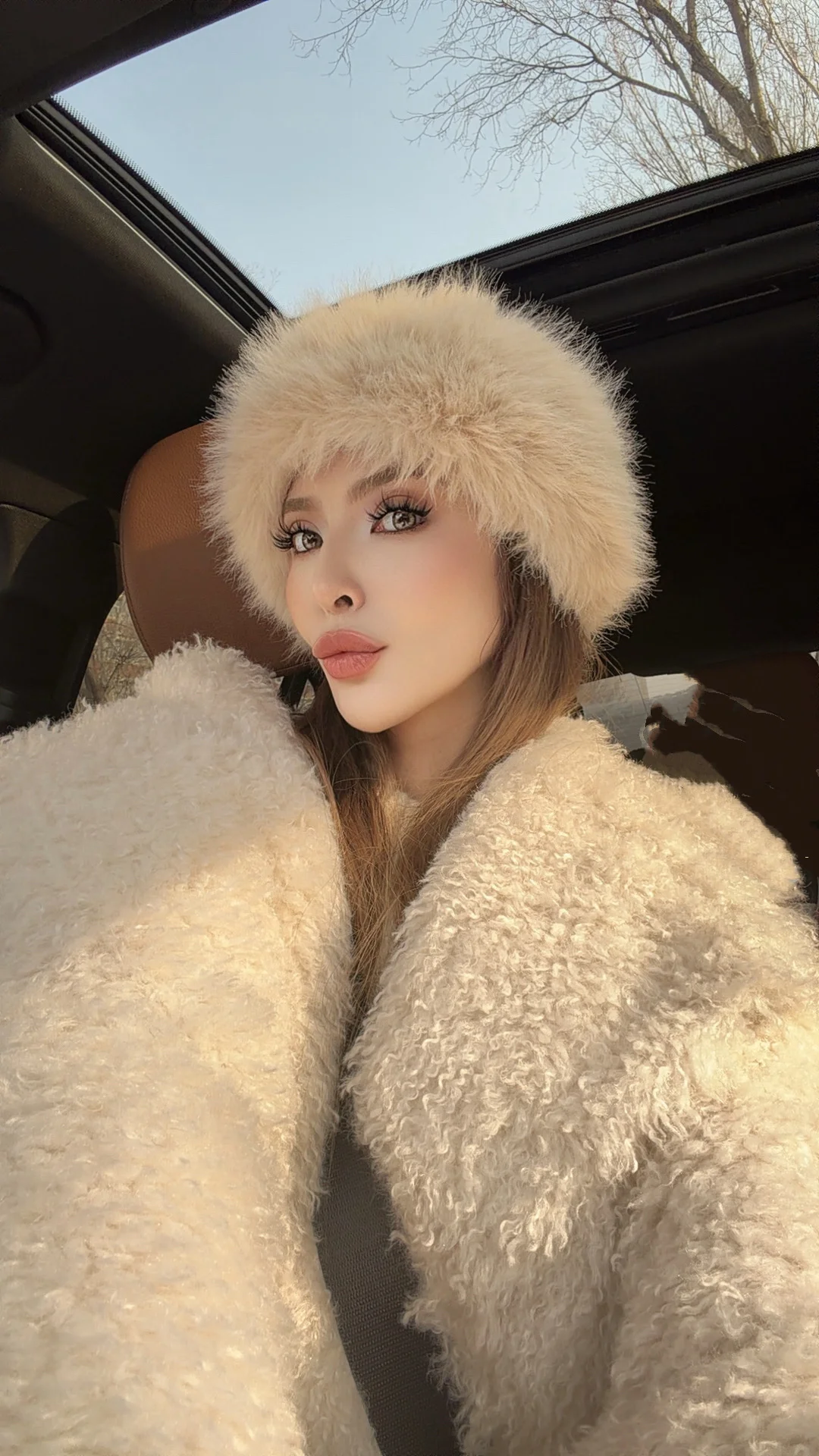 车上拍照真的很绝📷