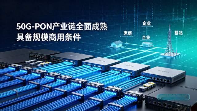 重大突破！国产万兆光网技术全面成熟可用