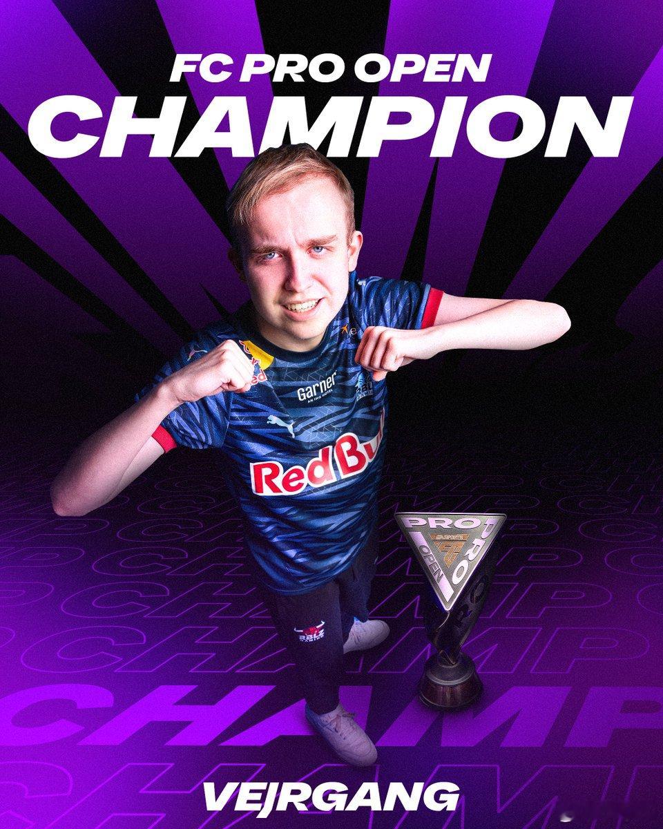 RB莱比锡电竞选手，丹麦小孩Anders Vejrgang夺得FC Pro公开赛