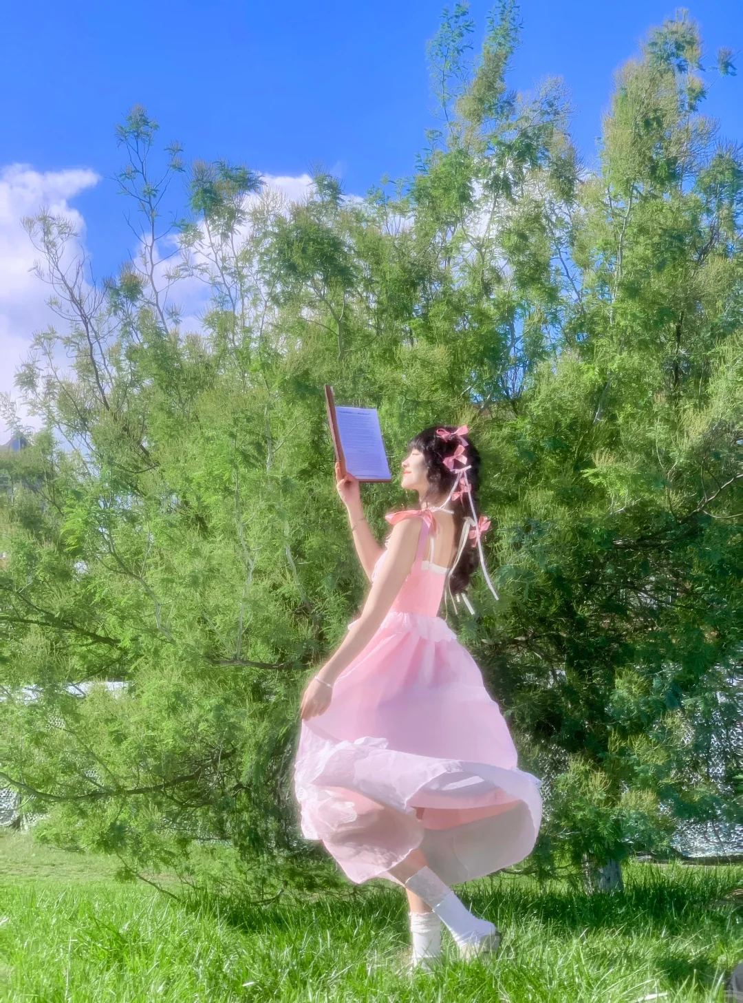 好像童话书里的公主跑出来啦！！🫧🎀