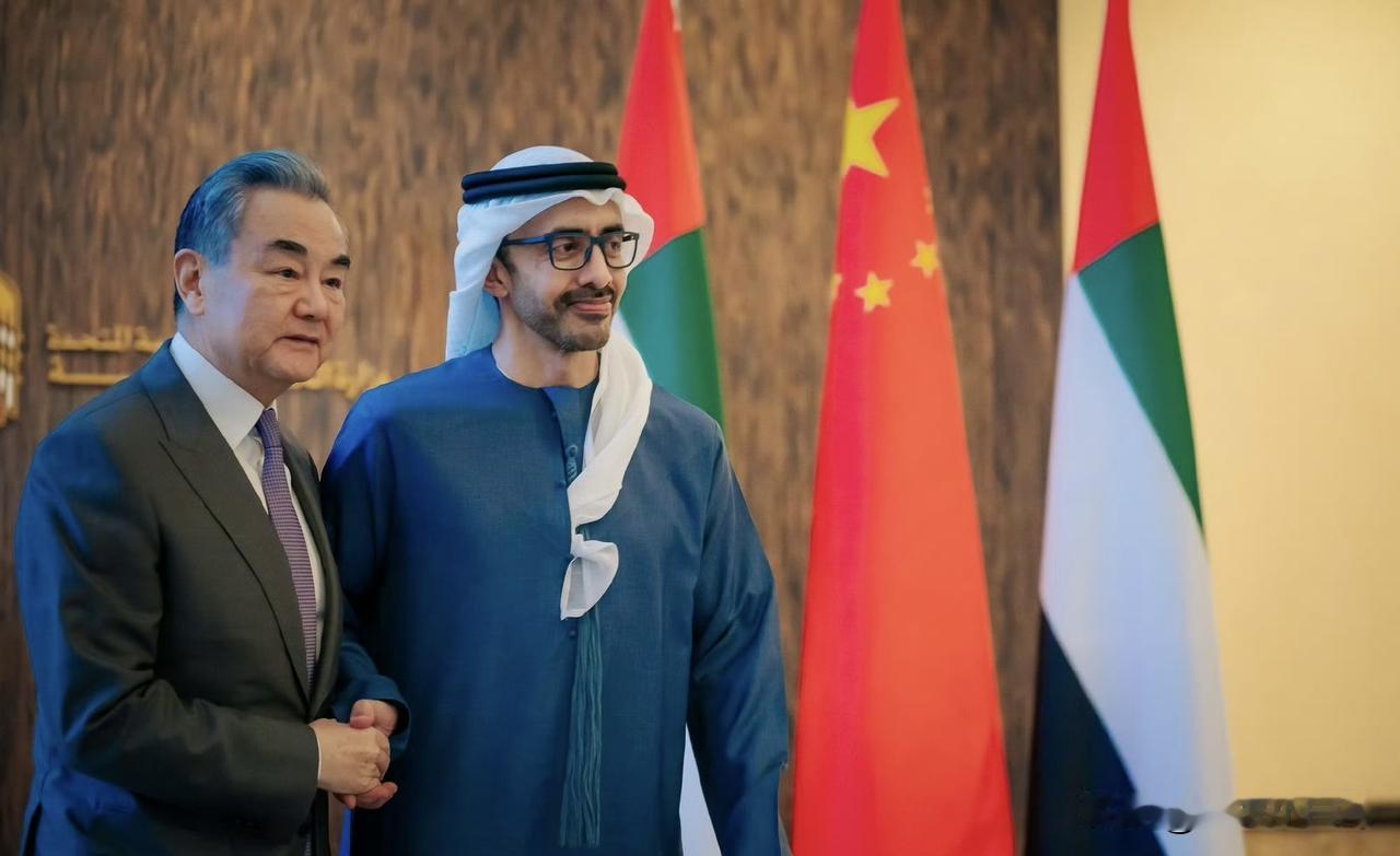 王毅外长访问阿联酋，王毅外长与阿联酋外长扎耶德举行会谈！