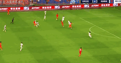 北京时间7月21日中国足协杯 1/8决赛，云南玉昆对阵成都蓉城。布尼亚明（200