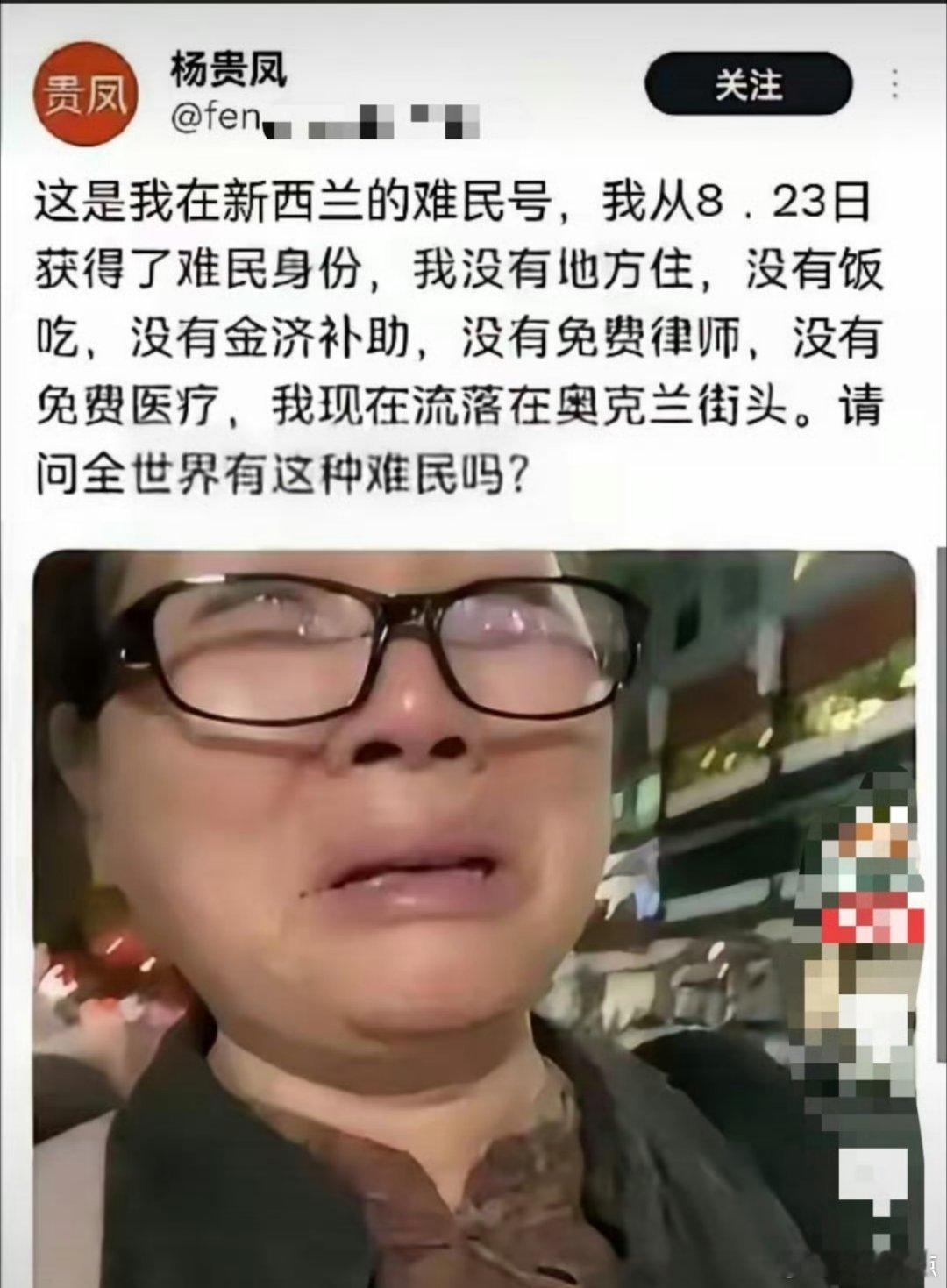 易中天等公知忽悠吹嘘西方美好之下，杨贵凤笃信不疑，心动不如行动，果断卖掉深圳房产