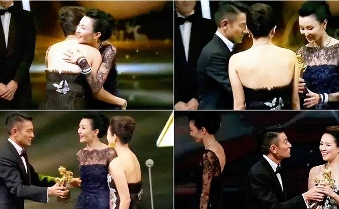 2013年的金马奖颁奖典礼上，张曼玉作为颁奖嘉宾，当她看到获奖的名字是章子怡时，