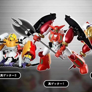 三架70毫米出头的战机，不用换一个零件，就能拼出三种完全不同的机器人。
攻击形态