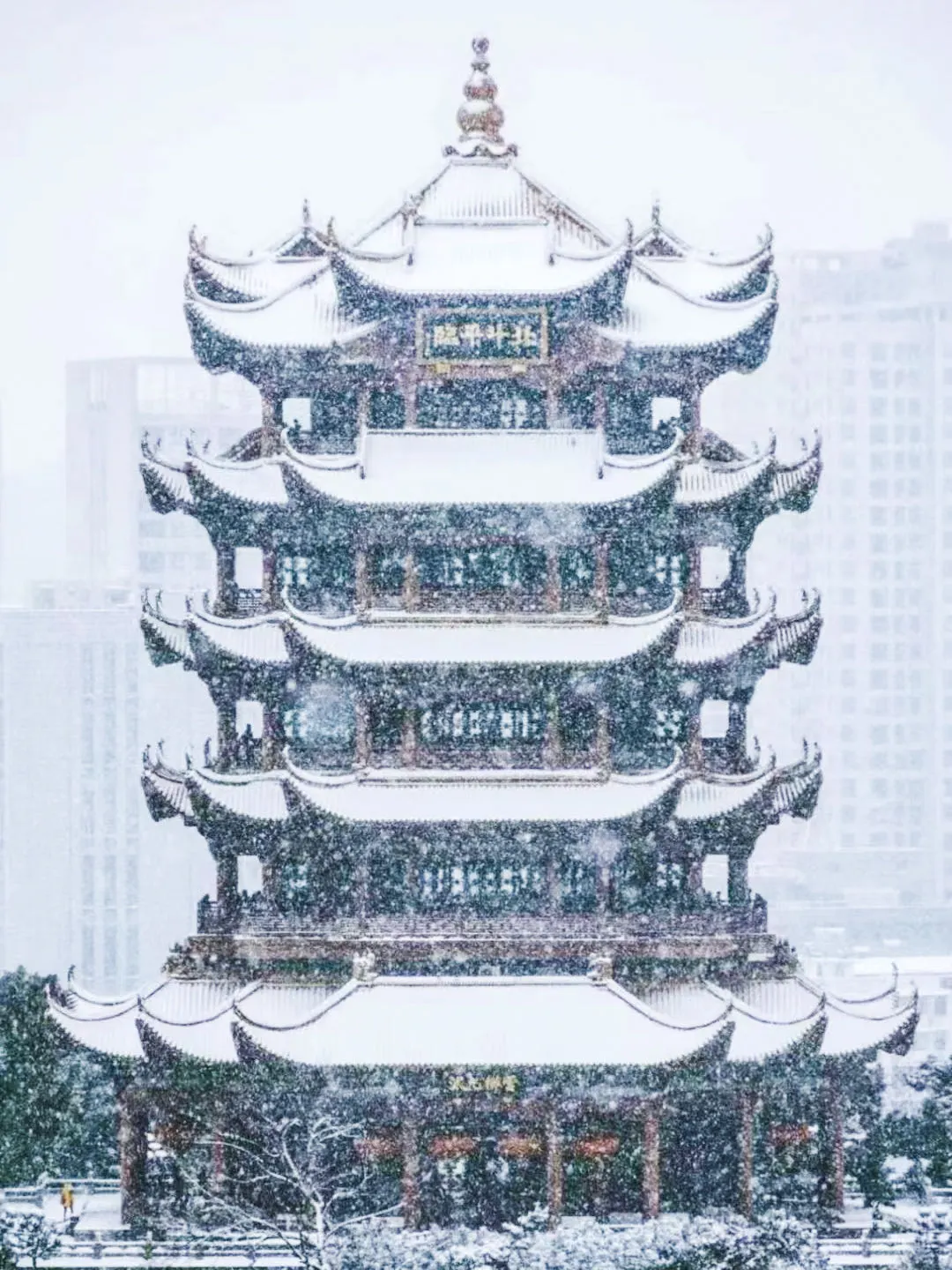 武汉人等到了❗全城晒雪模式开启❄