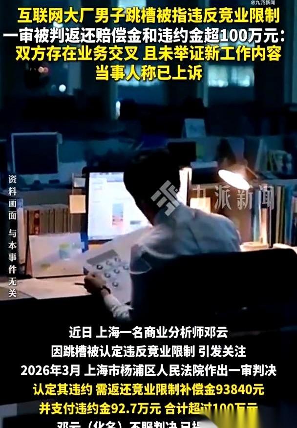 一个商业分析师，跳个槽，直接跳进了100万的索赔单里。
他觉得冤。
离职前，他特