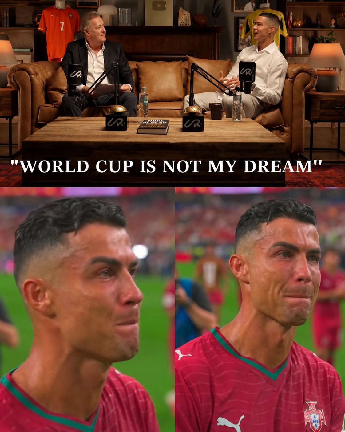 𝐂𝐑𝐈𝐒𝐓𝐈𝐀𝐍𝐎 𝐑𝐎𝐍𝐀𝐋𝐃𝐎 无法抑制他的