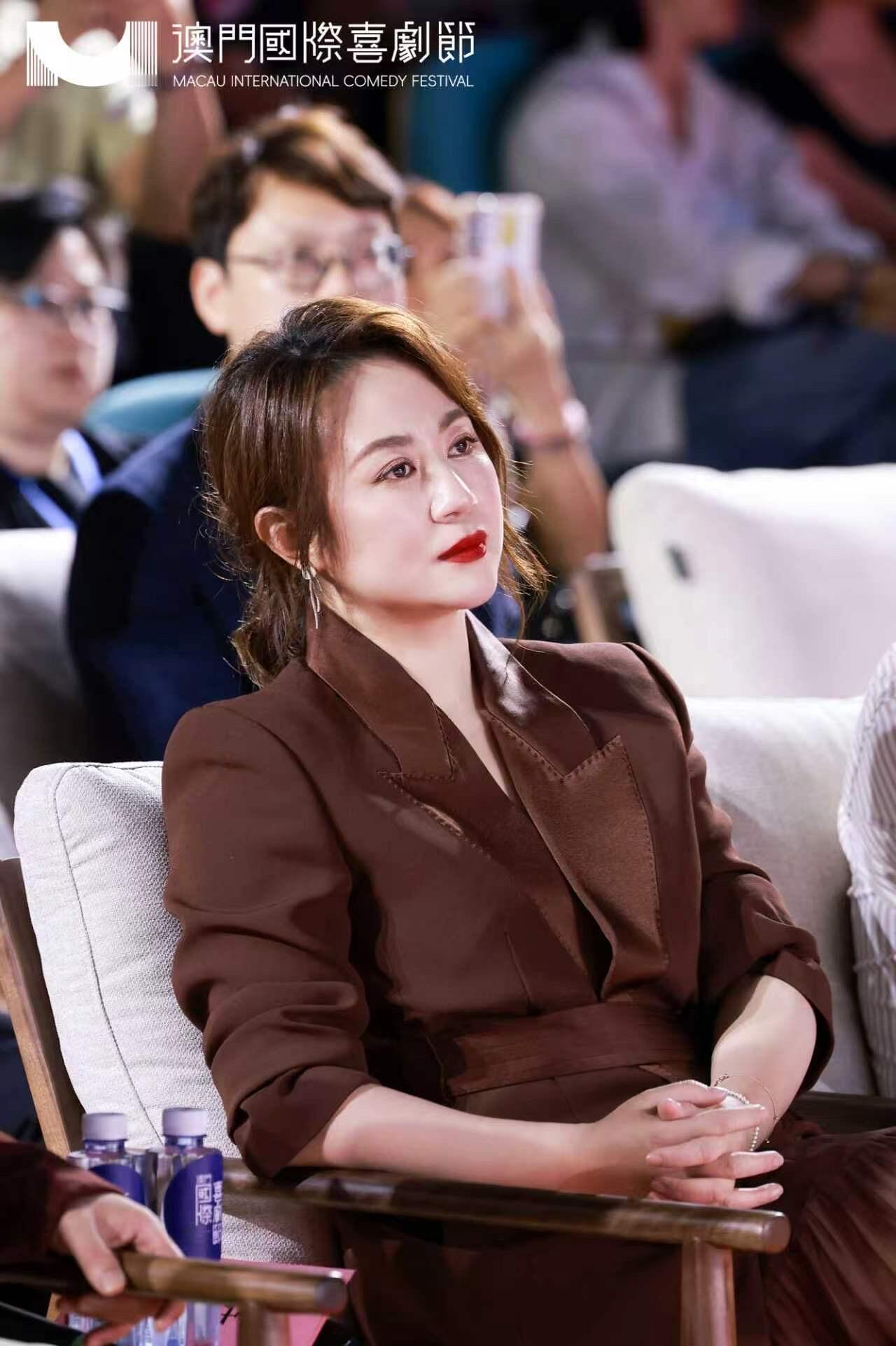 澳门国际喜剧节闭幕论坛杨紫琼说AI永远取代不了演员，沈腾是我宝贝，马丽是我妹妹～