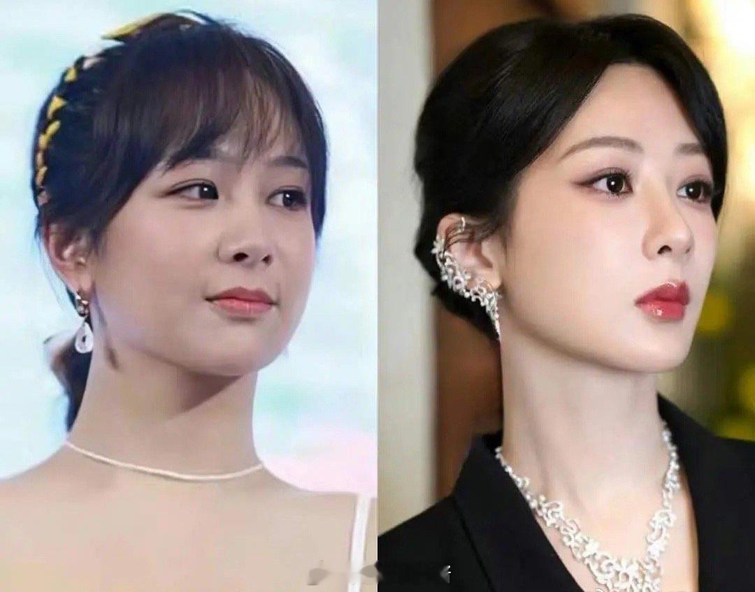 网友：妆造加后天努力，是可以让人蜕变的 ​​​