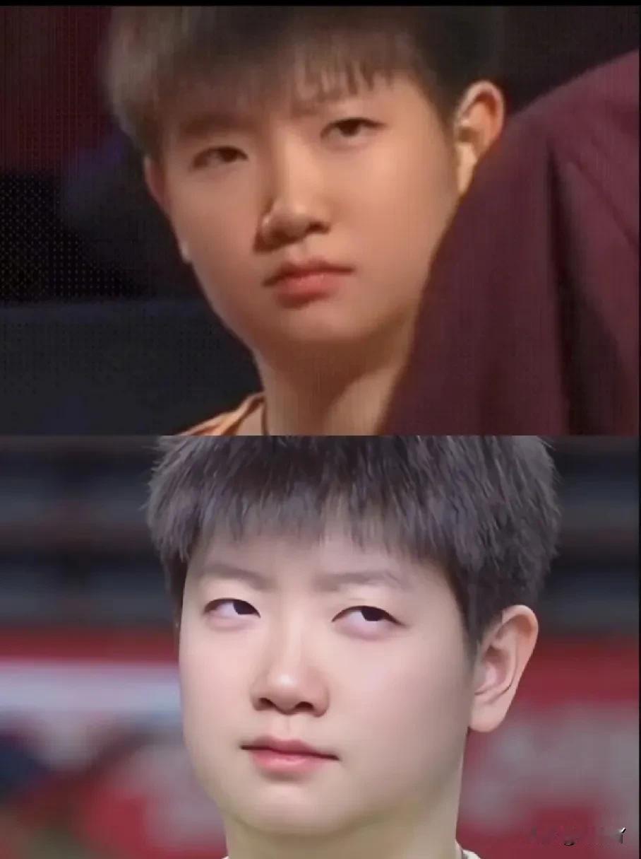 孙颖莎小时候和现在的疑惑有什么区别？
小时候:“你不要骗我”
长大后:“你在骗我