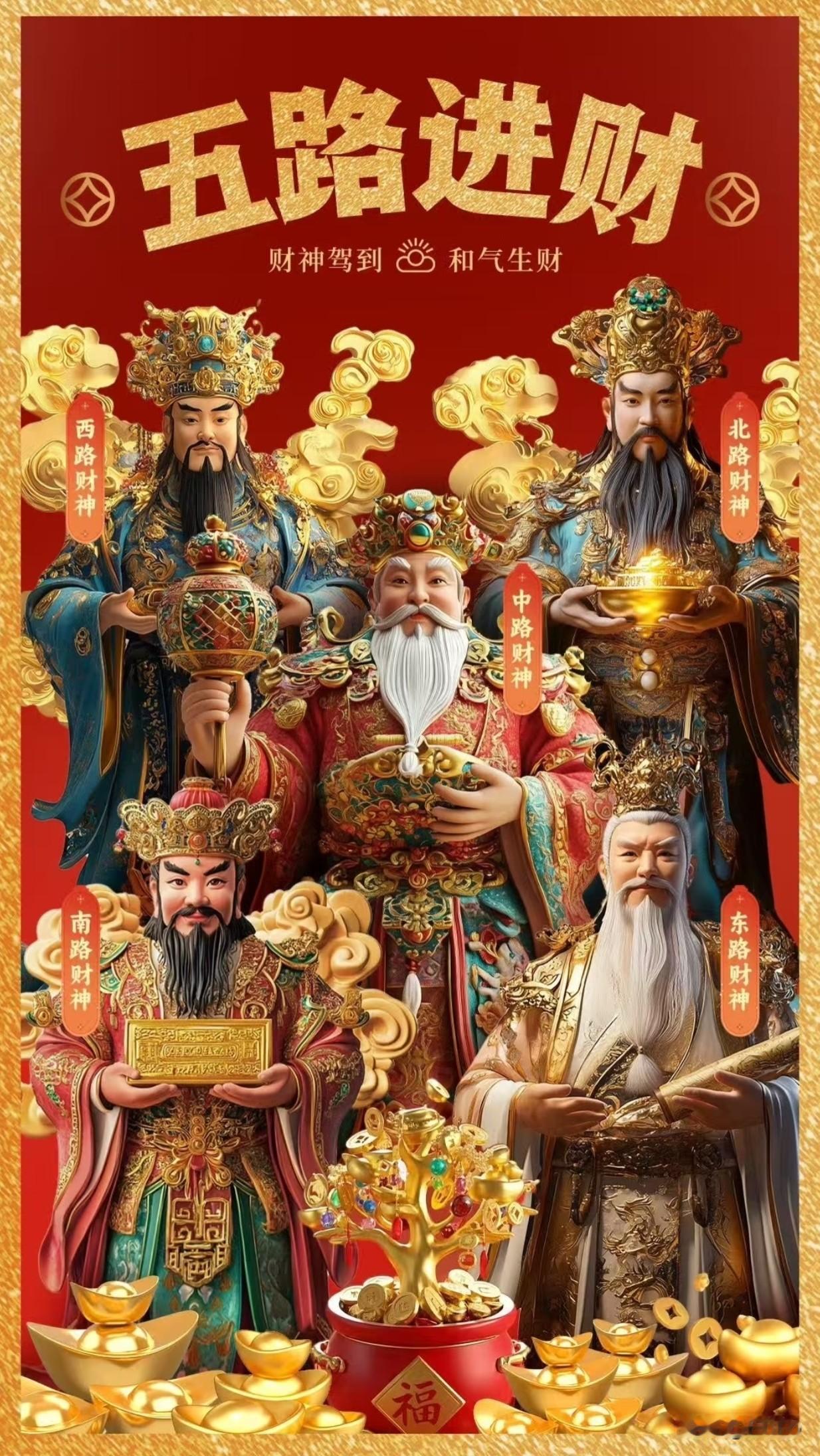 5月9日，错过今天，再等一年！五路财神齐聚，你家门开没开？

别光顾着埋头苦干，
