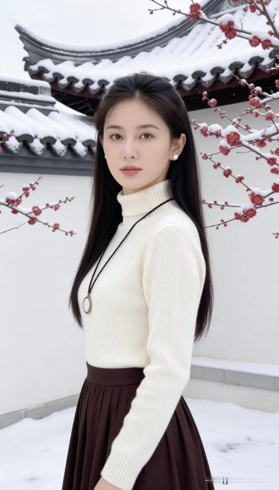 上联：冰融雪尽山河秀
下联：疏影横斜水清浅。