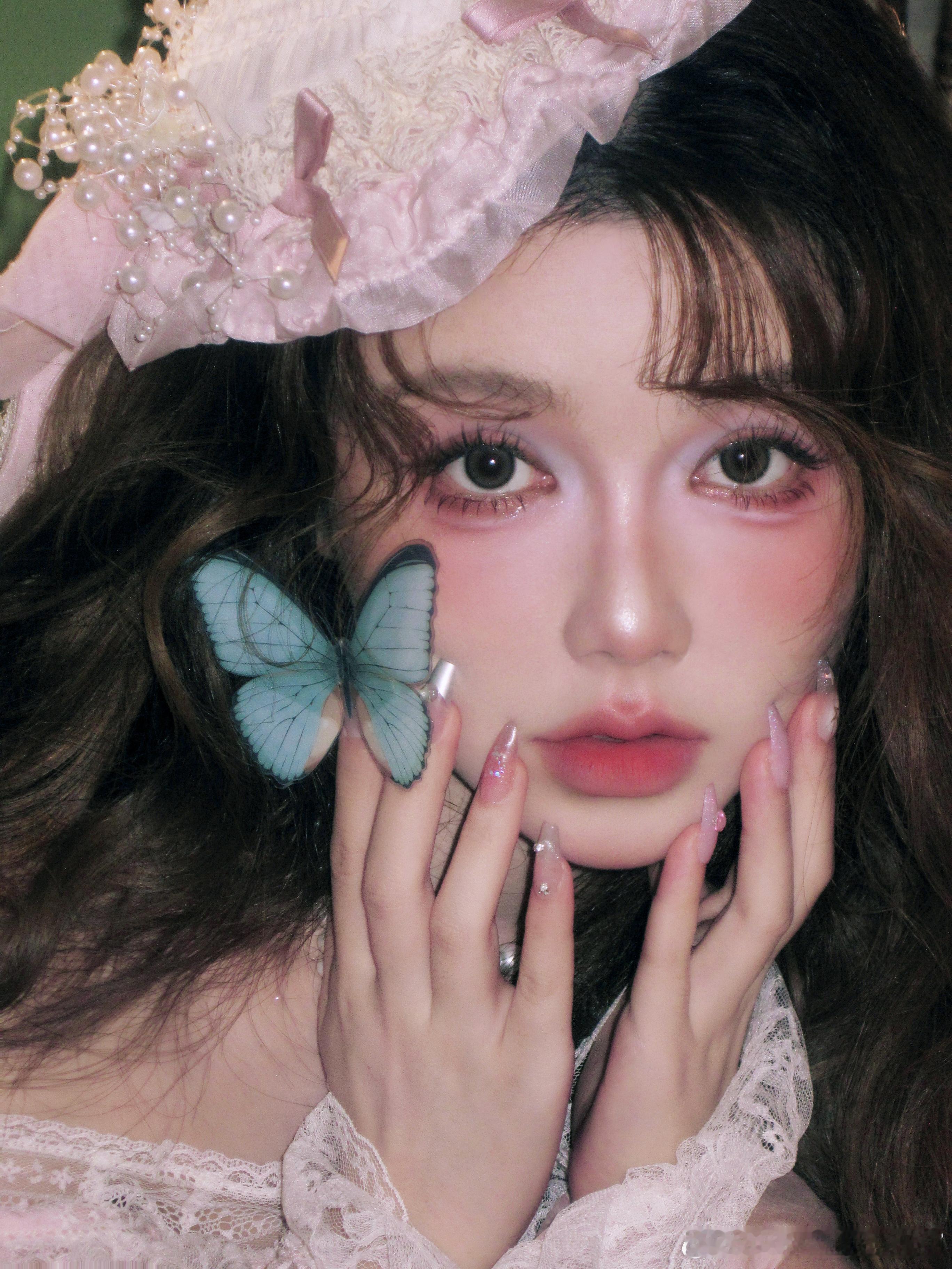 🌸泪幻镜花｜法式ccd#WI ING WI ING 写真馆# 💧爱神的泪，落