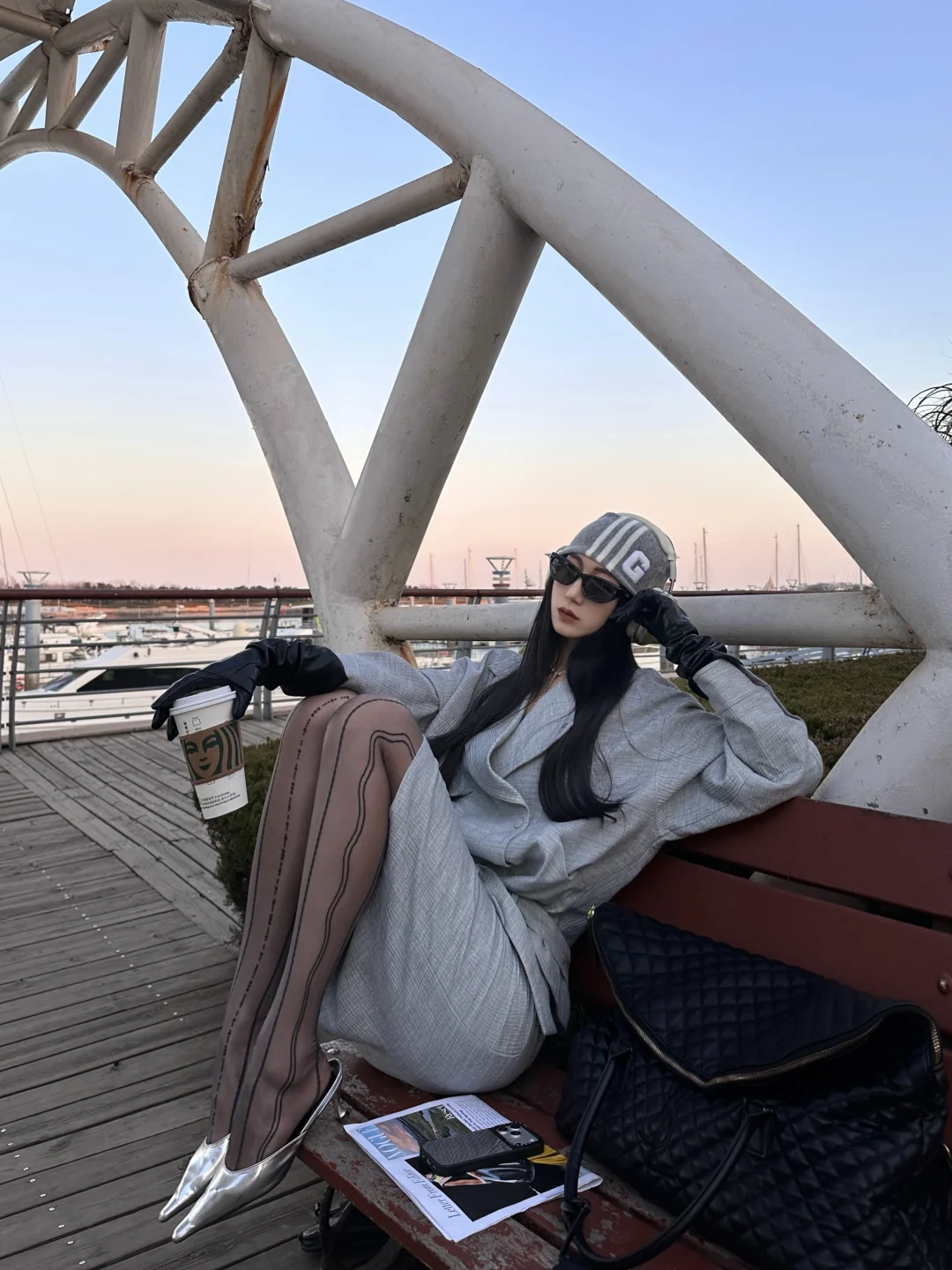 慵懒比漂亮更胜一筹