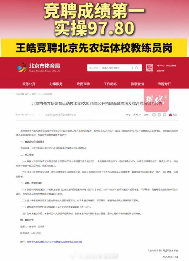 王皓考编总成绩第1 恭喜王皓笔试成绩70，实操成绩97.80，综合成绩83.90