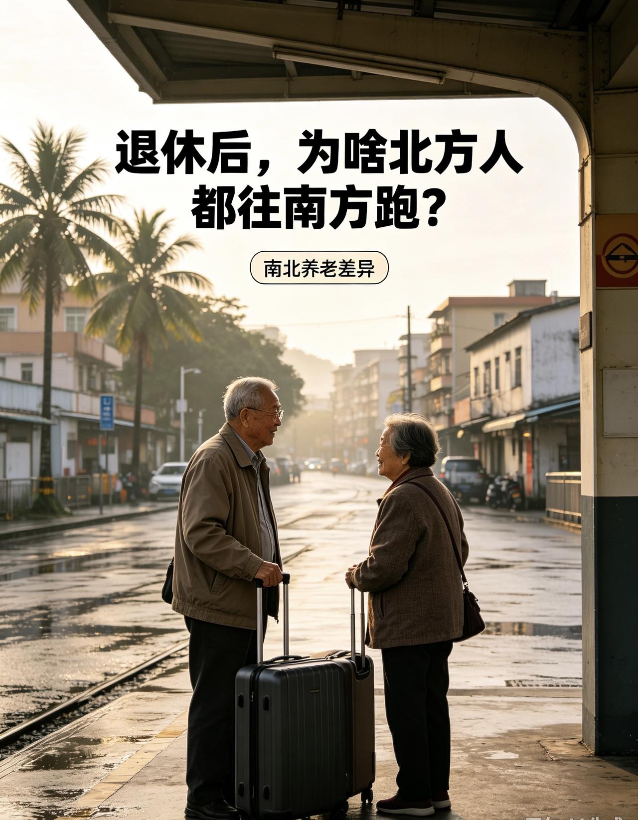 为啥越来越多北方人退休后，宁愿搬家去南方养老？真相太现实

有没有发现一个怪现象