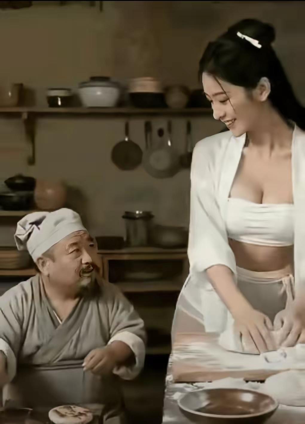 潘金莲的照片，太不真实了

网上见这张照片，咱来说说。
在北宋年代，民女潘金莲衣