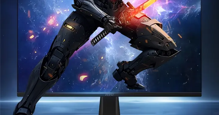 微星黑刃E21顯示器年貨節狂促：2K 210Hz屏 到手僅799元