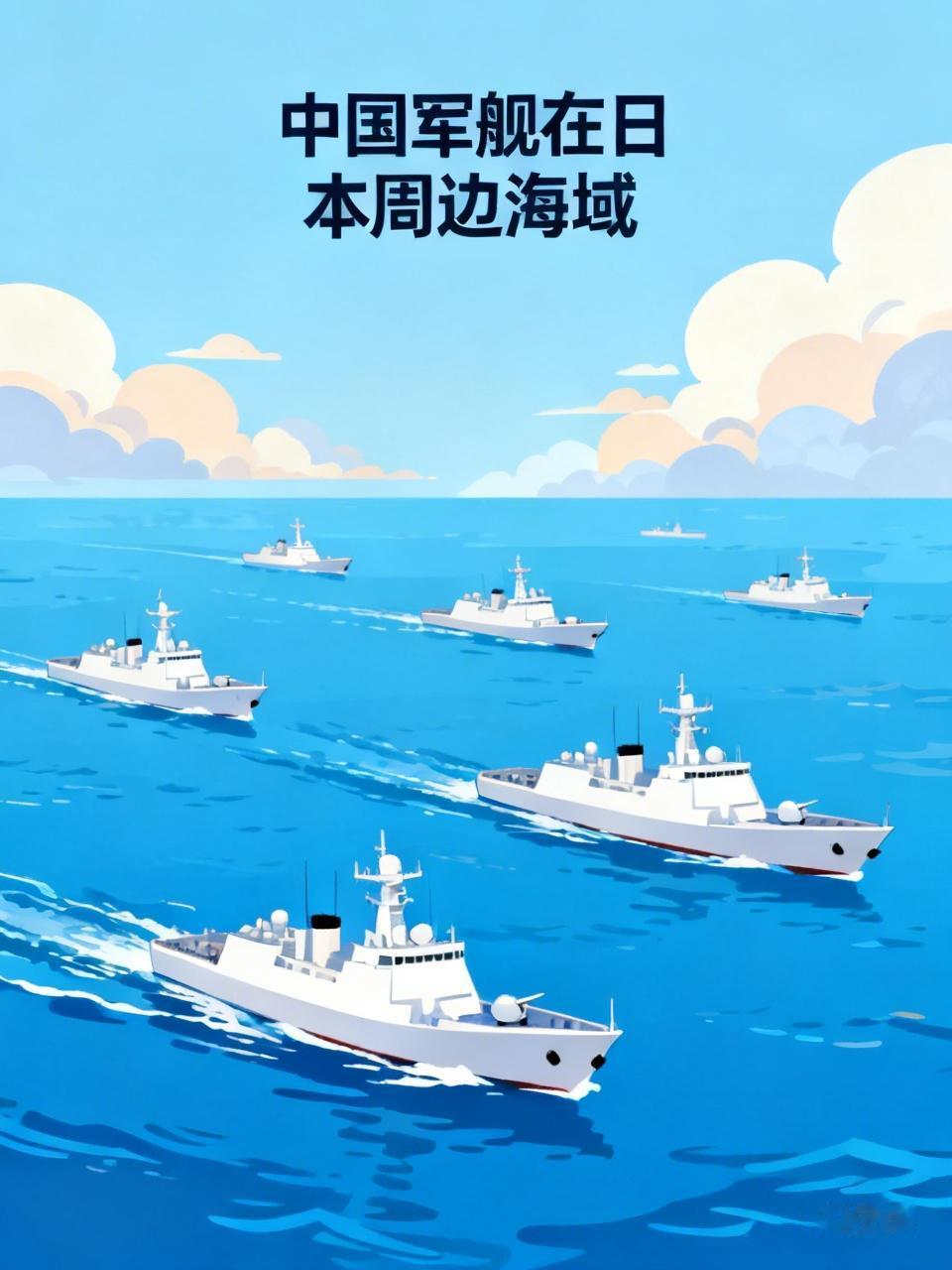 中国军舰在日本周边海域“刷屏出现”这一现象引起了国际社会的广泛关注。日本方面对此