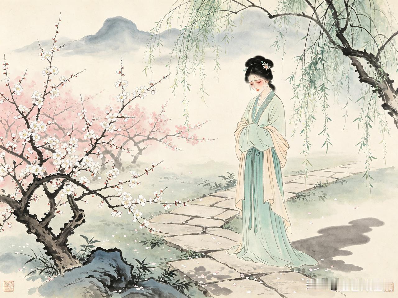晚唐，大诗人韦庄编了一本《又玄集》收录天下才子佳作。在满卷男性名字中，他特意留了