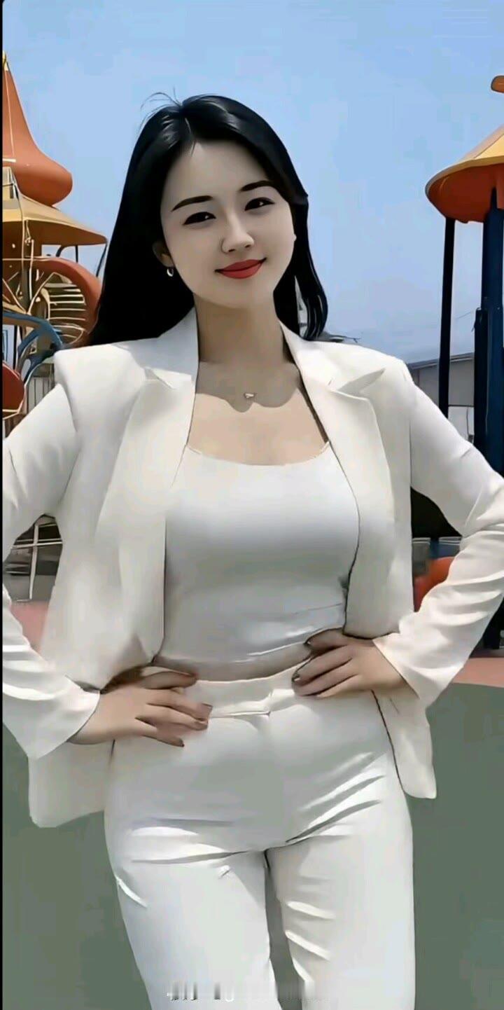 元气满满的一天，从自信的微笑开始！😊✨