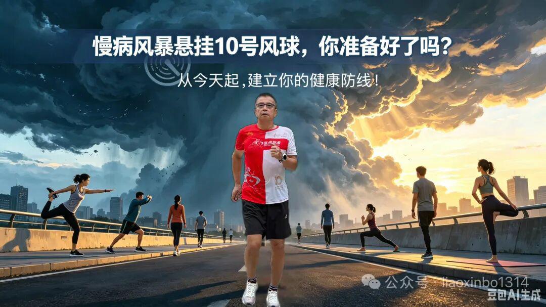 【慢病风暴悬挂10号风球，你准备好了吗？】7月，台风频繁。台风预警，警示的是疾风