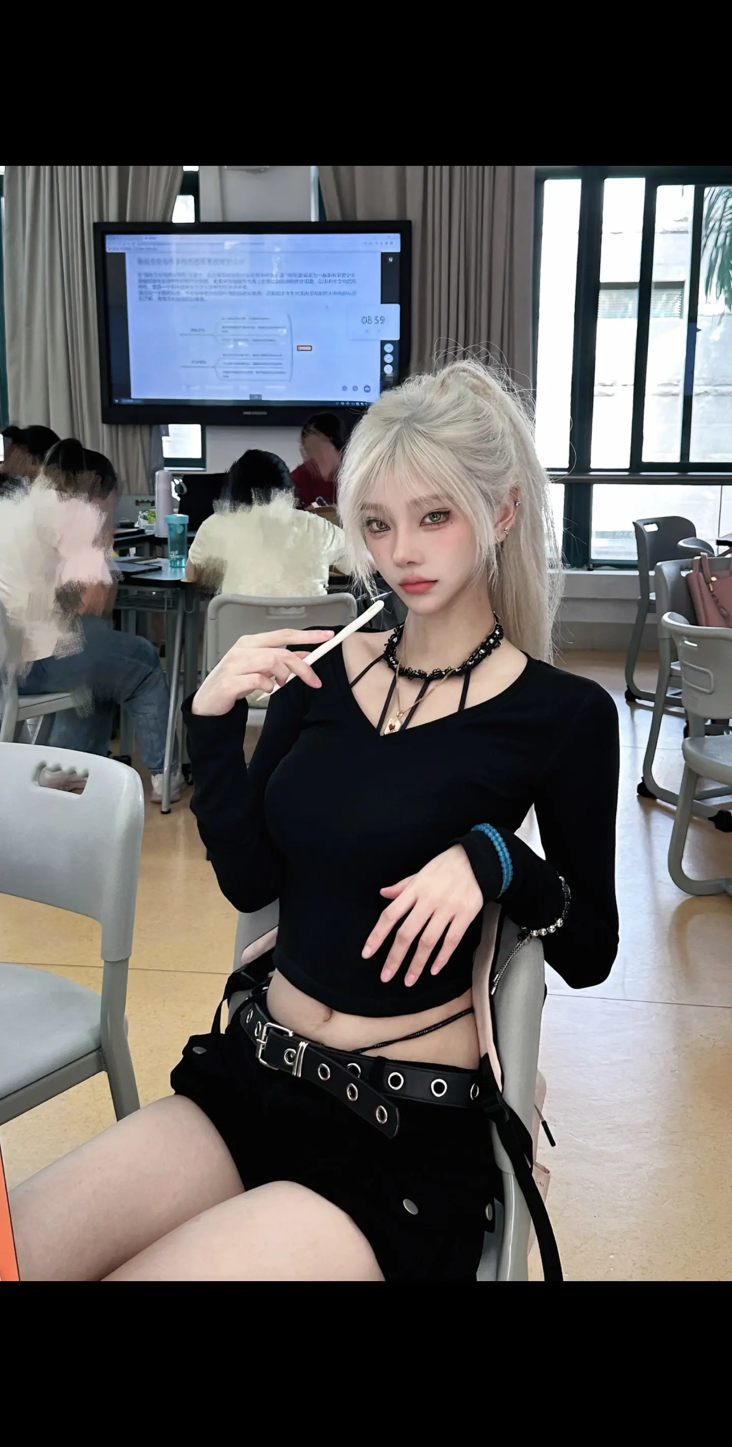 课间时候，我和你。