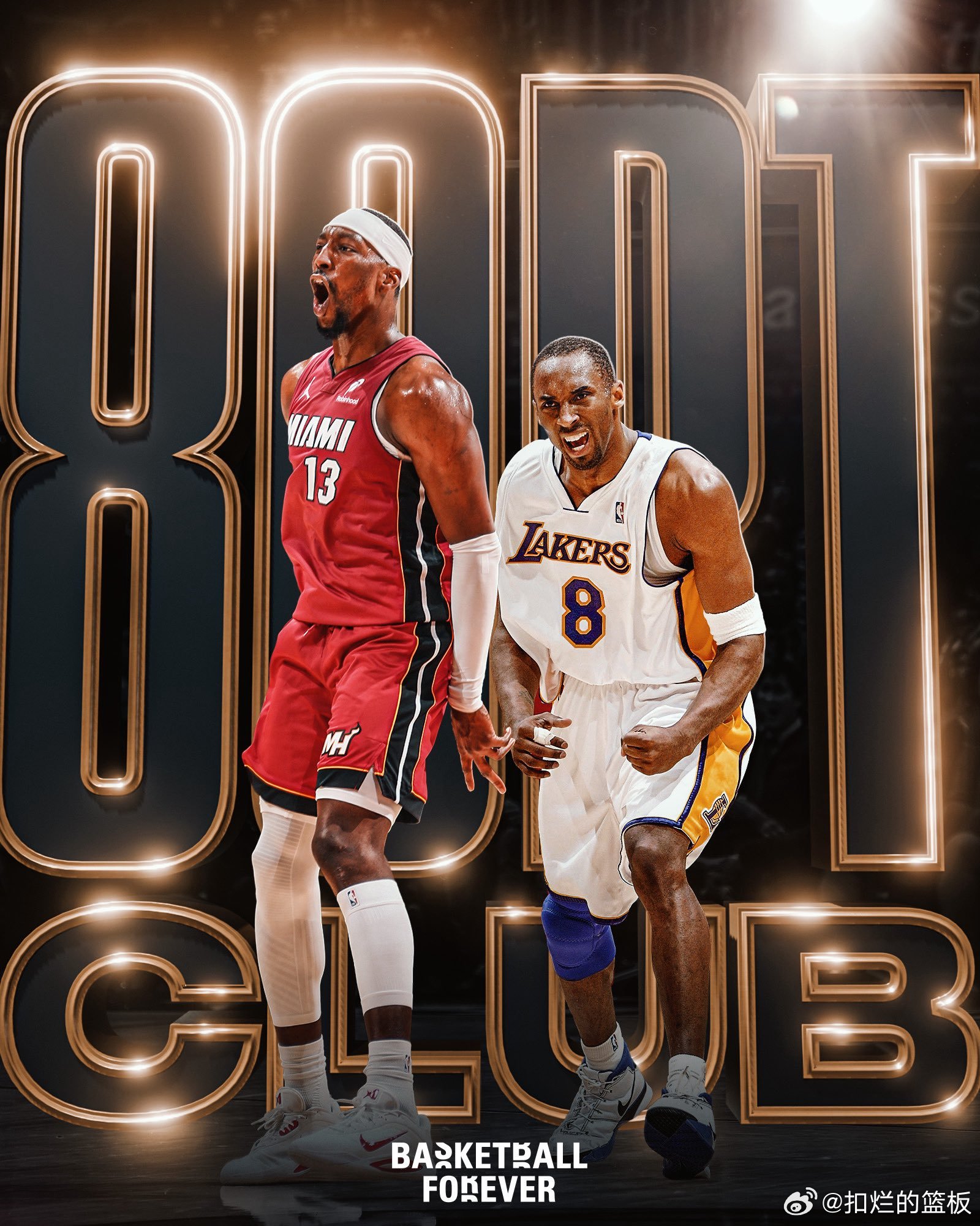 阿德巴约加入80分俱乐部！ 