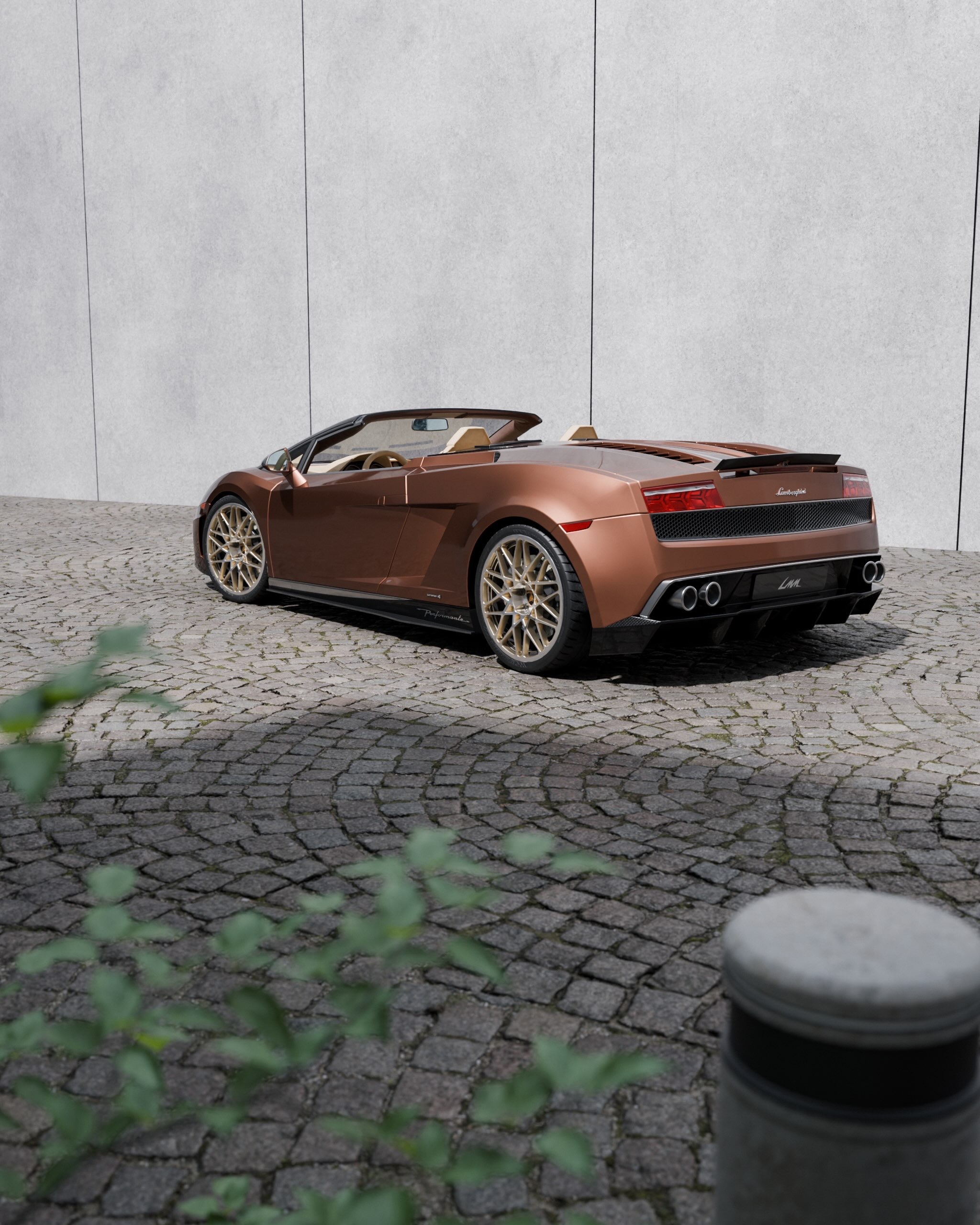 Gallardo Performante油漆：Rame Rosato 