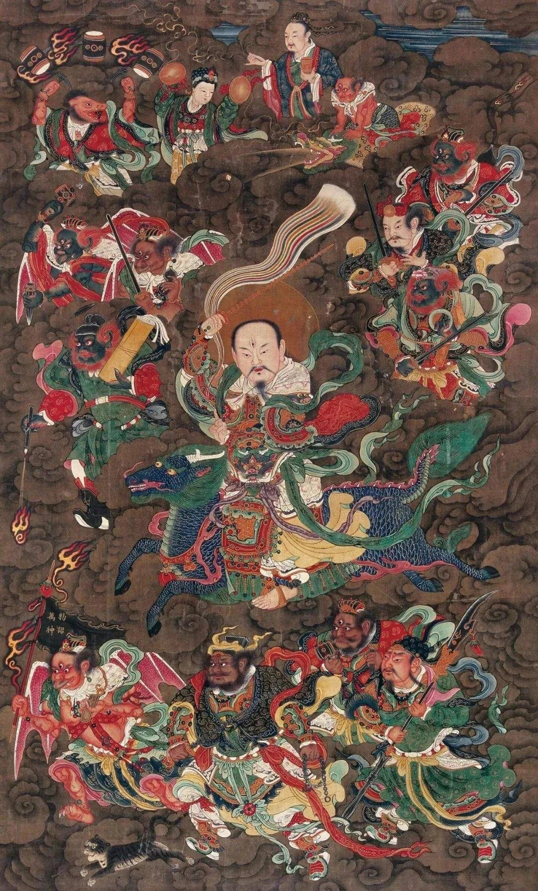 六月廿四，恭贺九天应元雷声普化天尊圣诞，得雷神拥护，邪魅不侵。志心皈命礼。九天应