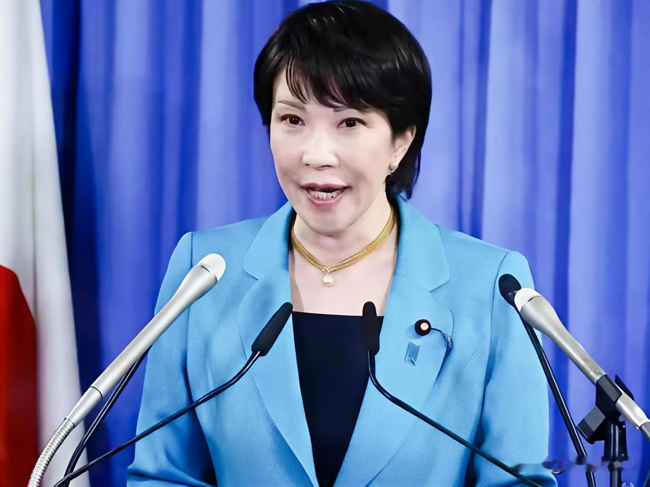 日本首相高市早苗在东京演讲，说对中国对话持开放态度，同时强调要守护日本的国家利益