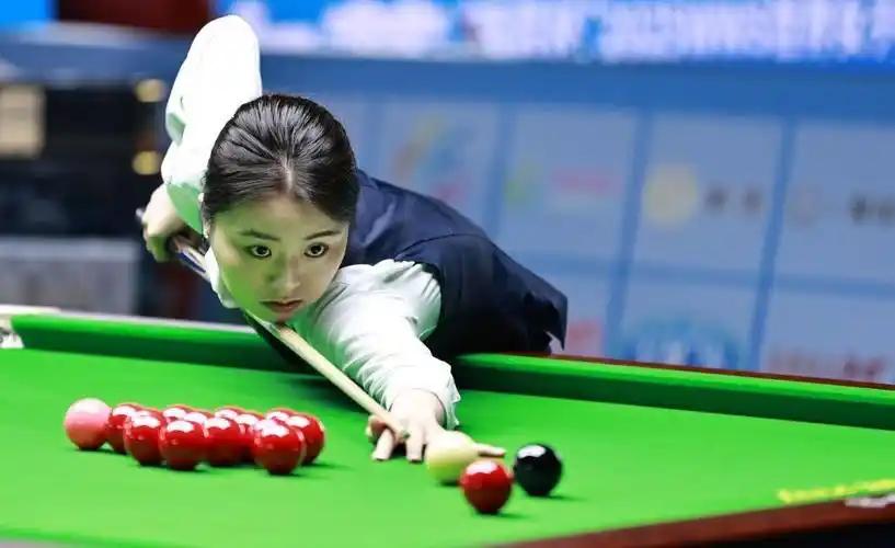 斯诺克威尔士公开赛资格赛首轮继续进行，刚刚结束的一场比赛 ，女子世锦赛冠军白雨露