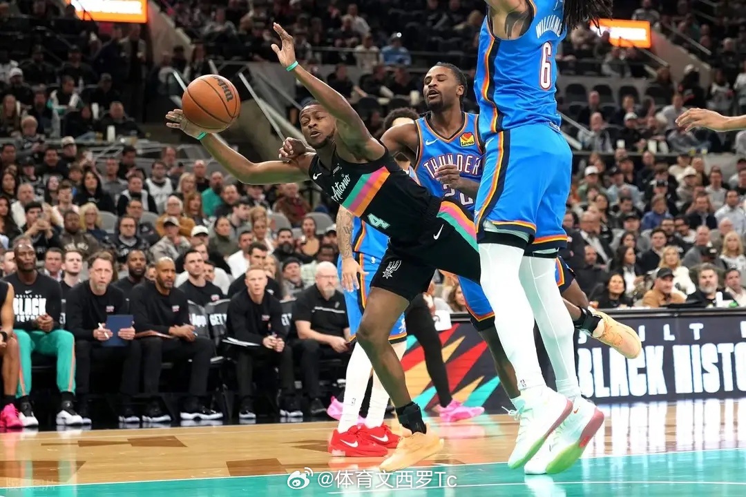 NBA 绝对克星！文班亚马22+14引领胜局 雷霆3人20+仍赛季遭马刺四杀雷霆