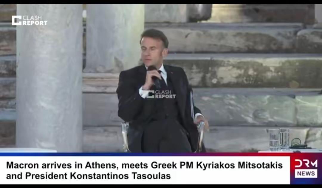 法国总统马克龙4月25日在希腊访问时表示：

“我们应该避免仓促采取任何与中国脱