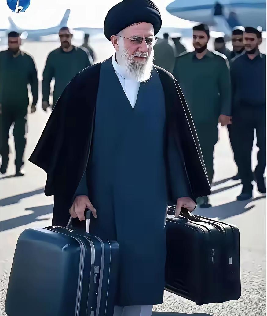 哈梅内伊倒是希望能提着包外出去打工呢？就现在他的身边不知道有多少盯着他的一举一动