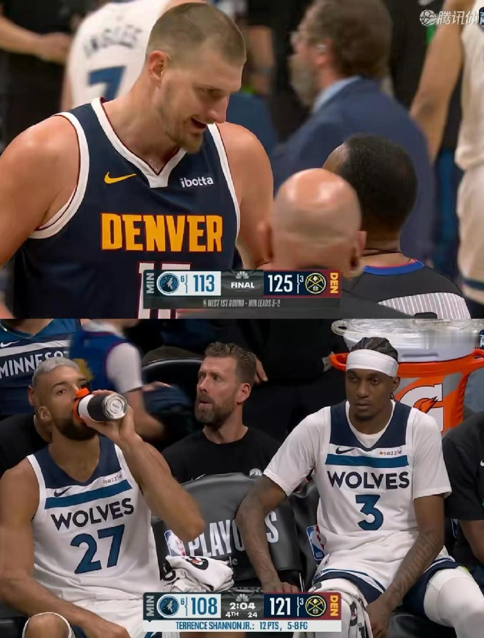 拒绝出局！大比分掘金追到2-3
比赛还未结束！掘金主场125-113战胜森林狼！