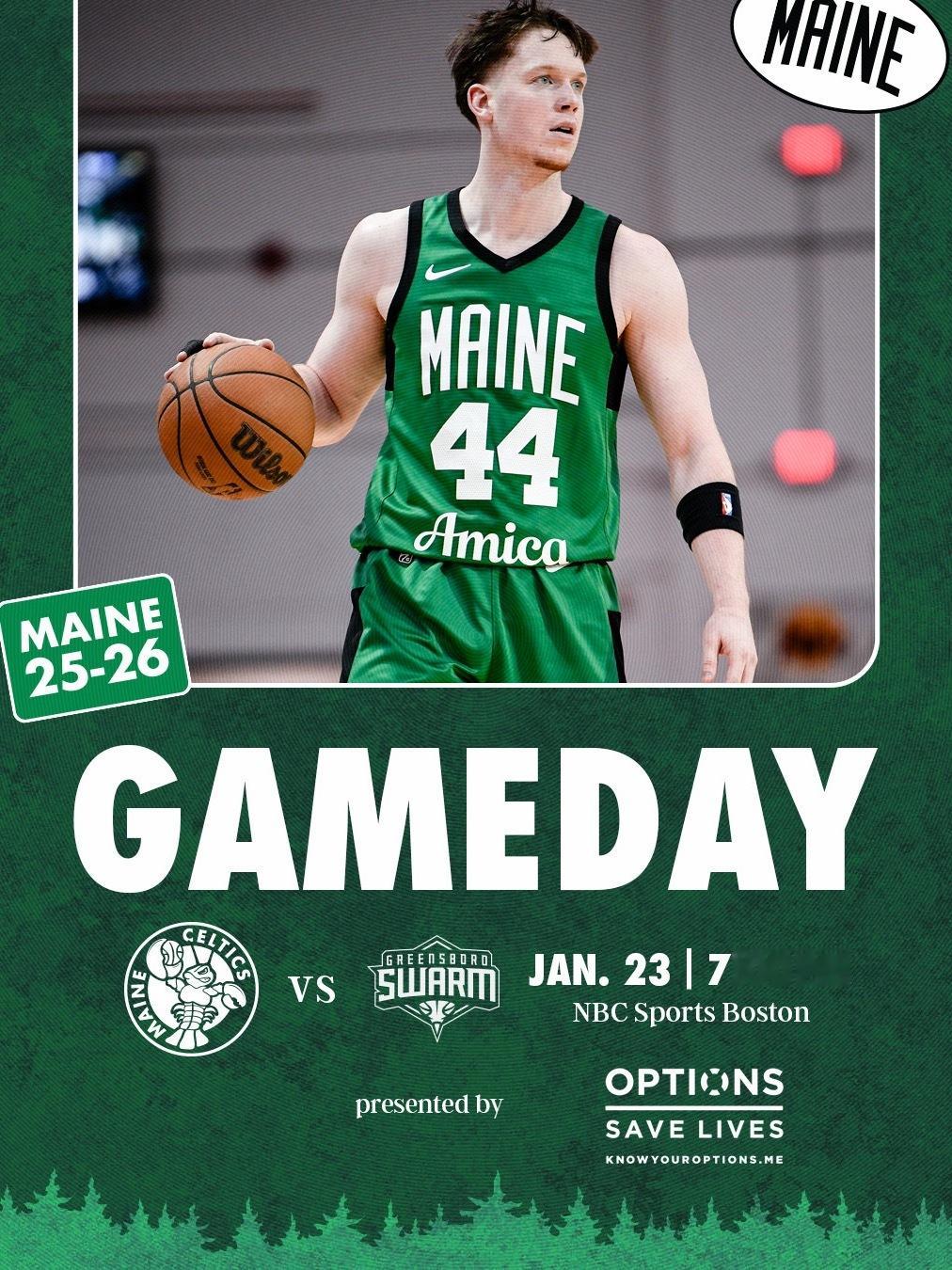 缅因州凯尔特人 GAME DAY ! LET‘S GO CELTICS ☘️ ?