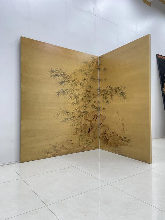 双钩竹图