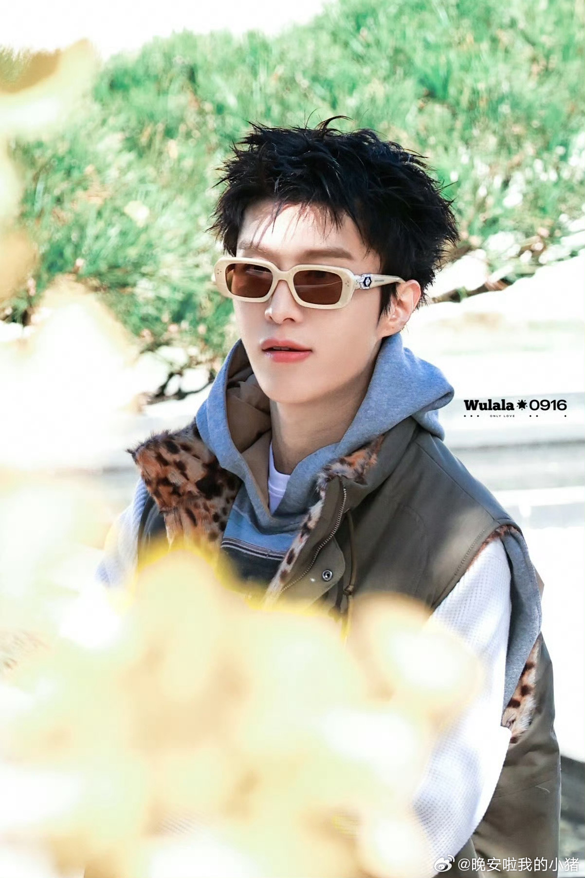 范丞丞王安宇综艺录制饭拍 