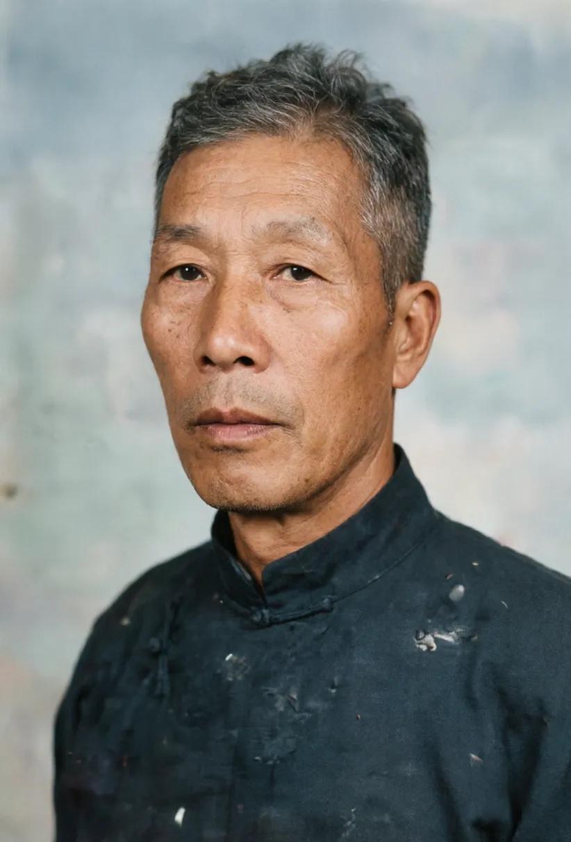 1975年，65岁的仵德厚正式获释时的罕见留影，其实他早在1959年就刑满获得释