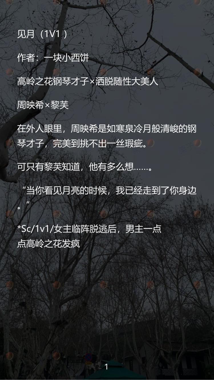 高岭之花钢琴才子×洒脱随性大美人，已完结