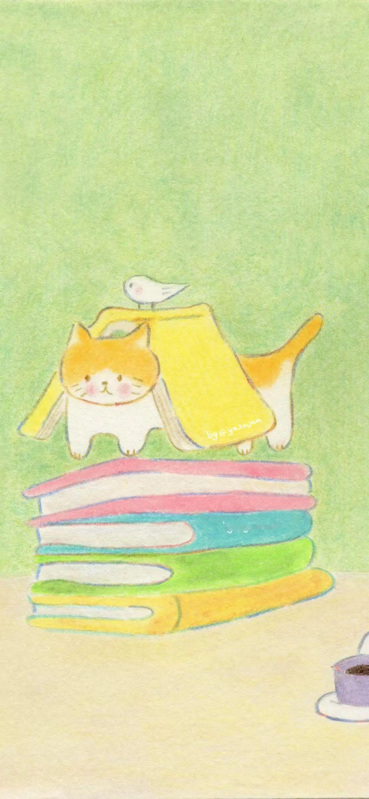 多巴胺可爱壁纸可爱壁纸丨插画风壁纸丨治愈系 