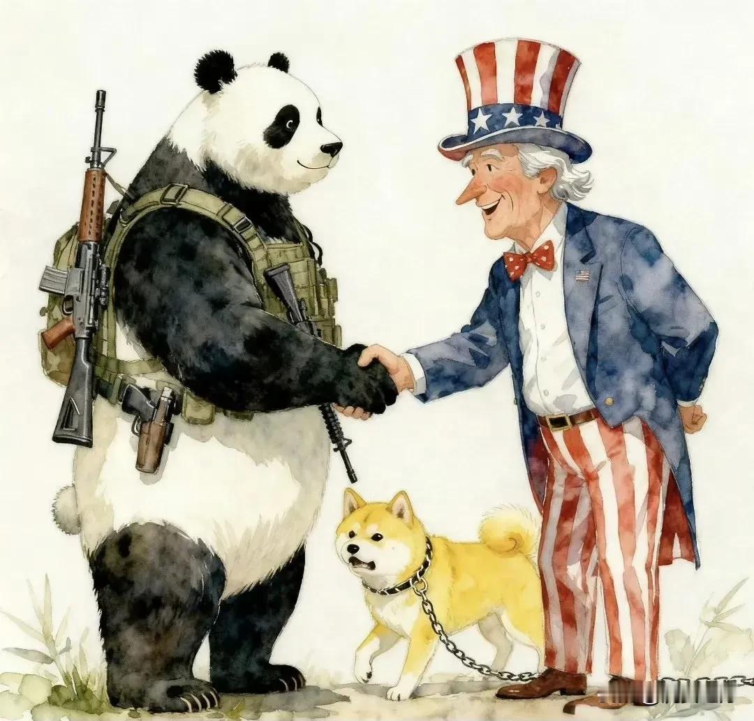 这根狗绳子能挣脱吗？因老鹰的纵容，这次倭狗叫嚣台海又达到了其心理的预期目标，仗势